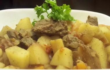 Hearty and Delicious Slow Cooker Beef Stew