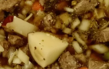 Hearty and Delicious Slow Cooker Caribou Stew