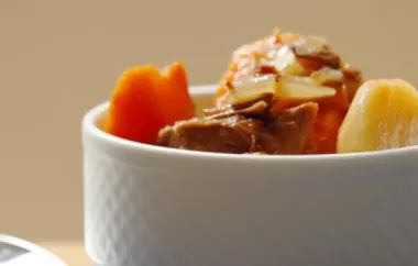 Hearty and Delicious Slow Cooker Vegetable Beef Soup Recipe