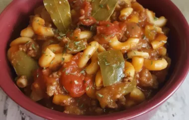 Hearty and Flavorful Country Goulash
