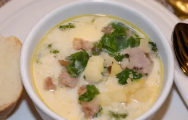 Hearty and Flavorful Italian Sausage and Potato Soup