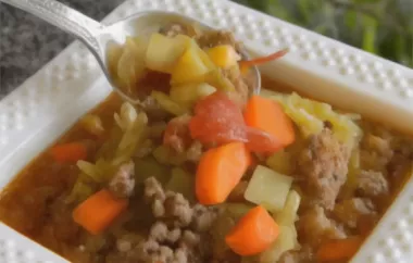 Hearty and Flavorful Saskatchewan City Steak Soup Recipe