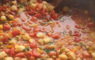 Hearty and flavorful Tomato Rice Soup recipe