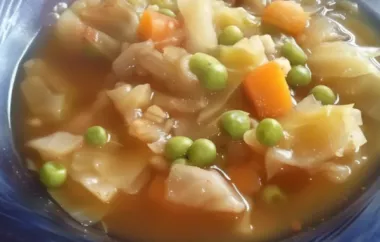 Hearty and Healthy American Cabbage Soup Recipe
