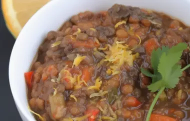 Hearty and Nutritious Instant Pot Lentil Vegetable Soup Recipe