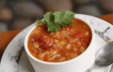 Hearty and Nutritious Oatmeal and Tomato Soup Recipe