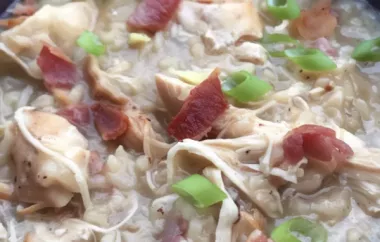 Hearty and wholesome chicken and rice soup cooked in an instant pot