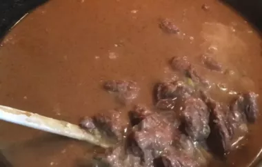 Hearty Bison Stew Recipe