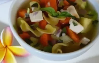 Hearty Chicken and Vegetable Soup Recipe