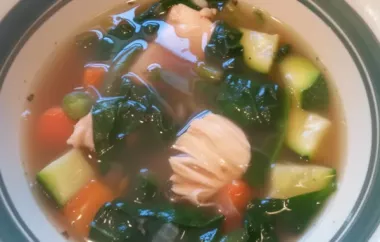 Hearty Chicken and Veggie Soup Recipe