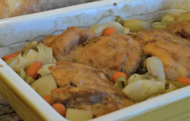 Hearty Chicken with Stout Recipe