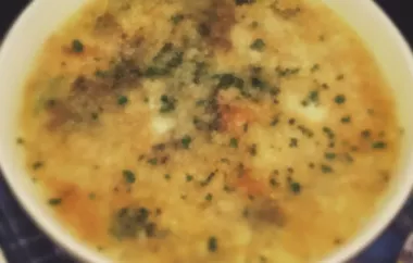 Hearty Corn and Pumpkin Soup Recipe