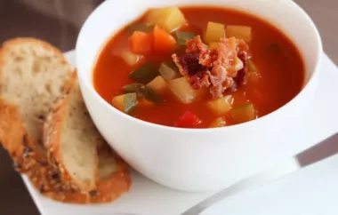 Hearty Garbage Soup Recipe