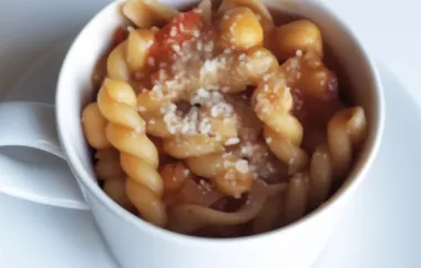 Hearty Garbanzo Tomato Pasta Soup
