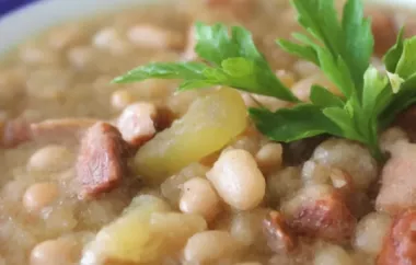 Hearty Ham and Beans Soup Recipe