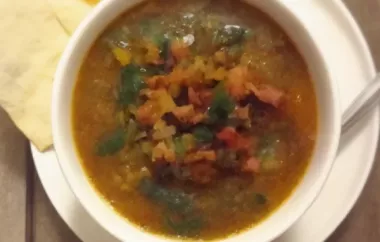 Hearty Lentil and Ham Soup Recipe