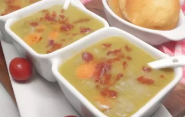 Hearty Split Pea Soup Made in an Instant Pot
