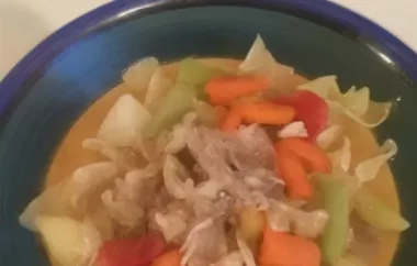 Hearty Turkey Soup with Parsley Dumplings