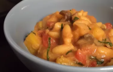 Hearty Vegan Pasta and Lentil Casserole Recipe