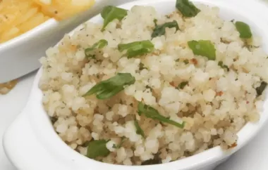 Herbed Cauliflower Rice