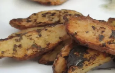 Herby Roasted Potato Wedges