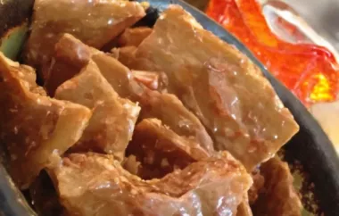 Homemade Almond Brittle Recipe