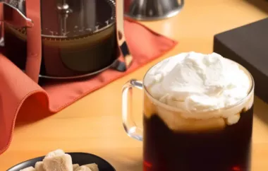 Homemade American Irish Coffee Recipe