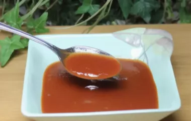 Homemade American-style Chili Sauce Recipe