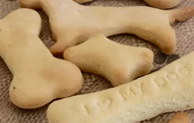 Homemade Best Friend Doggie Biscuits Recipe