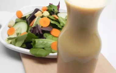 Homemade Blue Cheese Salad Dressing Recipe for a Delicious Twist on Your Salad