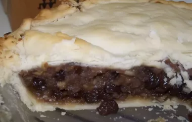 Homemade Blue Ribbon Mincemeat Pie Filling