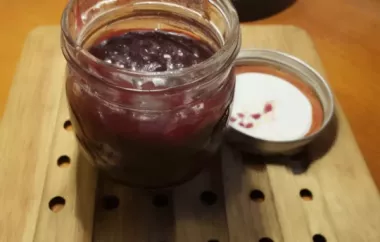 Homemade Blueberry Fig Jam Recipe
