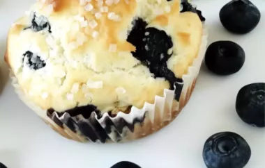 Homemade Blueberry Nut Muffins Recipe