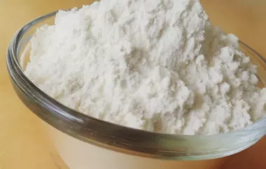 Homemade Cake Flour Substitute for Perfect Baking Results