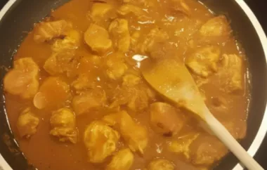 Homemade Chicken Curry Recipe
