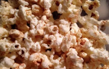 Homemade Chili-Seasoning Popcorn
