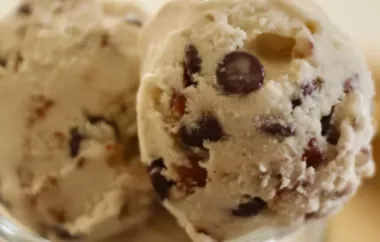 Homemade Chunky Banana Nut Chip Ice Cream Recipe