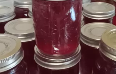 Homemade Crabapple Jelly Recipe