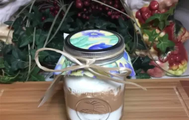 Homemade Dry Brownie Mix for Gifting