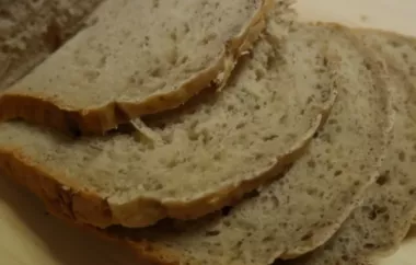 Homemade Earl Grey Bread Recipe