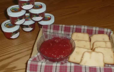 Homemade Easy Rhubarb Jam Recipe