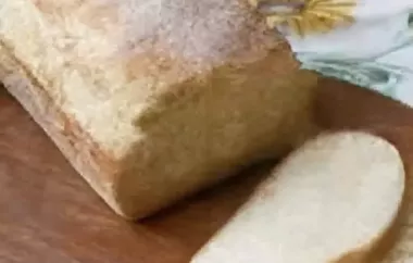 Homemade English Muffin Loaves Recipe