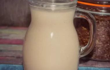 Homemade Flax Seed Milk Recipe