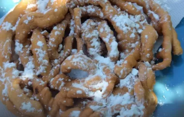 Homemade Funnel Cakes Recipe for Your Sweet Tooth