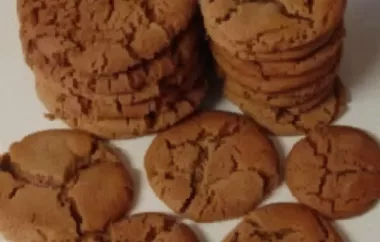 Homemade Ginger Snaps II: A Delicious Holiday Treat