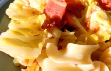 Homemade Grandma's Cabbage and Noodles Recipe
