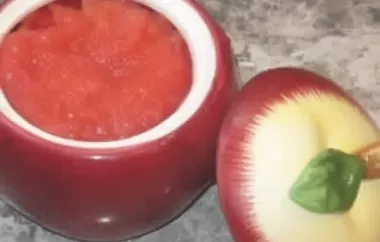 Homemade Holiday Cranberry Applesauce Recipe