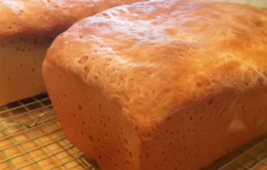 Homemade Honey Wheat Bread Recipe