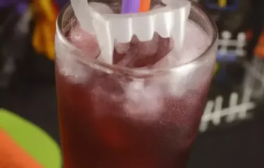 Homemade Liquid Vampire Recipe - A Spooky Halloween Drink