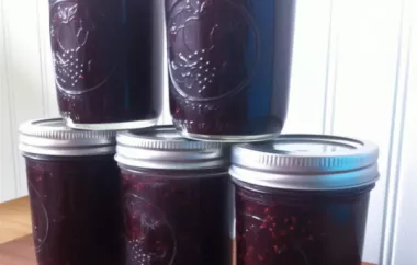 Homemade Mulberry Preserves Recipe